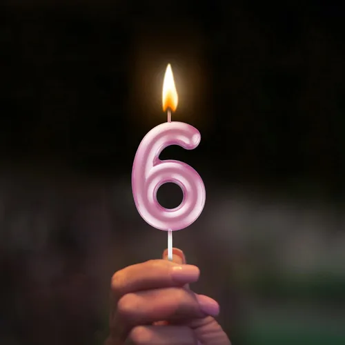 Vista 163 de Velas de número 9 arcoíris con número 3D para decoración de fiesta de pastel de cumpleaños, suministros de celebración de aniversario de boda