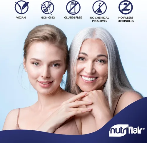 Vista 6 de NutriFlair Suplemento de glutatión liposomal 700mg – Setria Reduced L-Glutatión, 60 Cápsulas