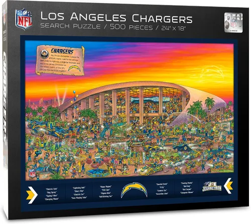 Vista 22 de YouTheFan NFL Joe Journeyman - Rompecabezas de equipo de 500 piezas de 18 x 24 pulgadas