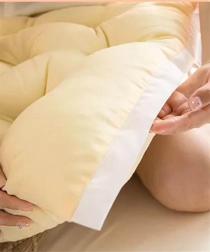 Vista 6 de Almohada para Cabecero Tapizada Montada en Pared para Dormitorio, Almohada Grande de Cabecero con Respaldo, Soporte de Posicionamiento, Almohada