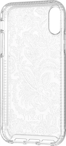 Vista 8 de tech21 Pure Design Liberty Grosvenor - Funda para iPhone XR, transparente, T21-6529