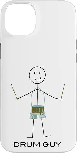 Vista 15 de Funny Men's Snare Drum Guy Boy Drummer Case for iPhone 16