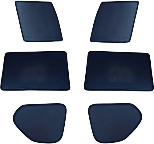 Vista 3 de Parasol magnético para ventanas laterales, protección UV, bloqueo de rayos, visera de malla compatible con Nissan X-Trail 2014-2018