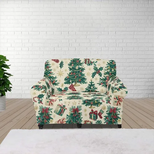 Vista 110 de Horeset Fundas elásticas para sofá con diseño de flores otoñales, lavables para sofá de 2 cojines, funda protectora para mascotas y perros