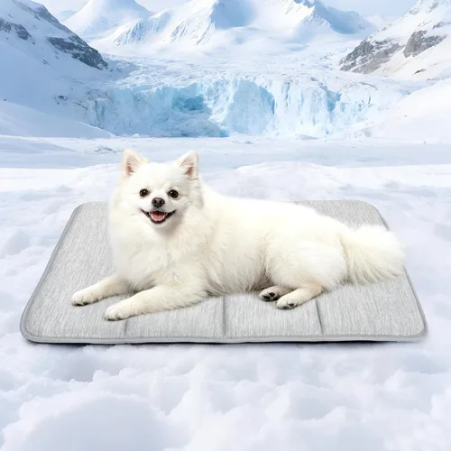 Vista 56 de Tapete refrescante para perros pequeños, almohadilla ortopédica de espuma viscoelástica de 24 x 18 pulgadas para verano, QMAX>0.5, almohadilla