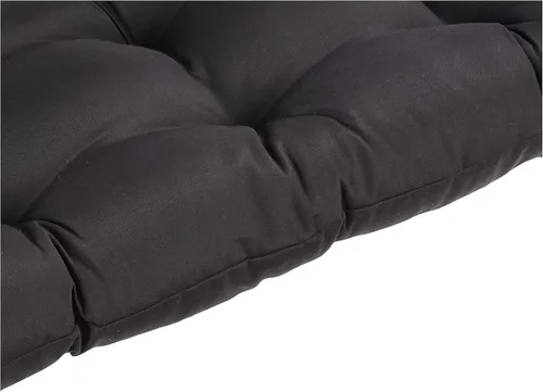 Vista 4 de Pillow Perfect - Almohada para aire libre/interior Fresco Negro Chaise, descanso, 80x23x3