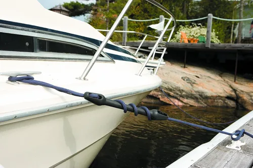 Vista 2 de Dock Edge + Inc. Amortiguador de amarre para barco de 7/16-5/8 pulgadas (0.472-0.630 in), negro