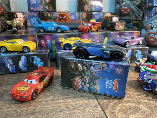 Vista 2 de Coches de juguete de carreras de fundición a presión, material de aleación de seguridad para niños, caja de color de belleza para tu hijo, regalos