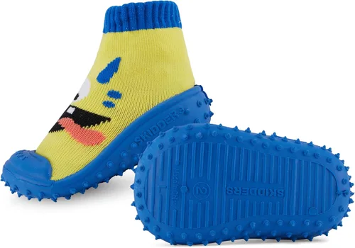 Vista 3 de Pantuflas antideslizantes para bebés niños y niñas Calcetines antideslizantes para bebés Zapatillas de casa para niños pequeños de primera calidad
