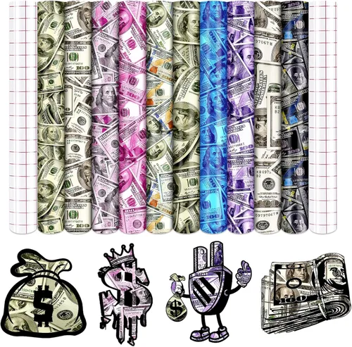 Vista 16 de Vinilo adhesivo permanente con estampado de animales africanos, 12 hojas de 12 x 10 pulgadas para manualidades de vasos Estampado De Animales -12