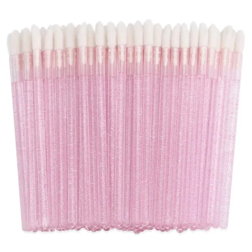 Vista 11 de 100pcs desechable Lip Gloss Aplicadores Lipstick wands Kits de Herramienta