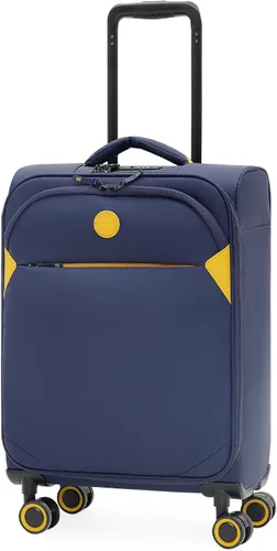 Vista 37 de Verage Cambridge - Maleta ligera con ruedas giratorias expandibles, Negro -, Conjuntos de equipaje negro Softside