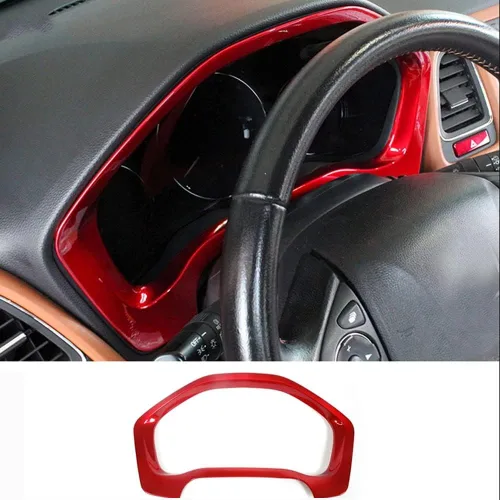 Vista 7 de Marco de panel de tablero de consola central ABS, cubierta de instrumentos, accesorios de decoración interior para Honda HR-V 2016 2017 2018 2019
