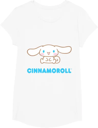 Vista 27 de Cinnamoroll Character Front and Back T-Shirt S Negro