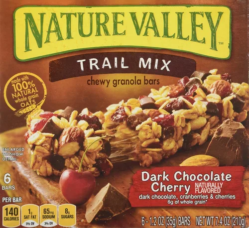 Vista 8 de Nature Valley, Barras de granola de almendras dulces y saladas, caja de 7.4 onzas (paquete de 4)