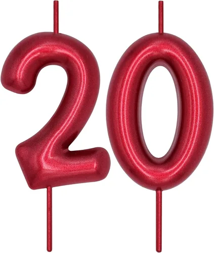 Vista 219 de DERVENTA Vela con números de 2.36 pulgadas, decoración perfecta para cumpleaños, brunch, postre, pastel, 1 pieza (número 0 rosa)