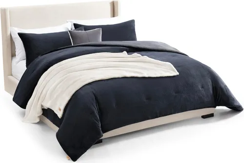 Vista 18 de UGG Remina - Juego de edredón individual, cama de dormitorio en una bolsa Beige