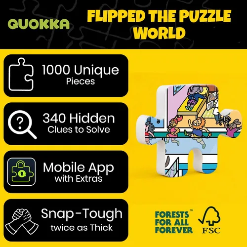 Vista 2 de Rompecabezas de 1000 piezas para adultos, rompecabezas de 1000 piezas para Hospital