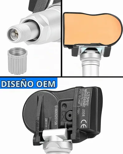 Vista 9 de F2GZ1A189A Sensor de presión de neumáticos preprogramado para: Ford F150 Explorer Fusion Edge Ranger Transit Connect EcoSport Maverick Flex