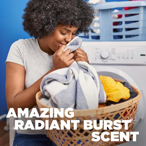 Vista 7 de ARM & HAMMER Deep Clean - Detergente líquido para ropa con fórmula de olor, aroma Radiant Burst, 75 onzas líquidas, 50 cargas