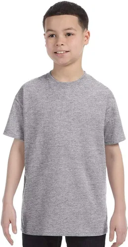 Vista 253 de Gildan Camiseta G500 para hombre Ceniza/baya