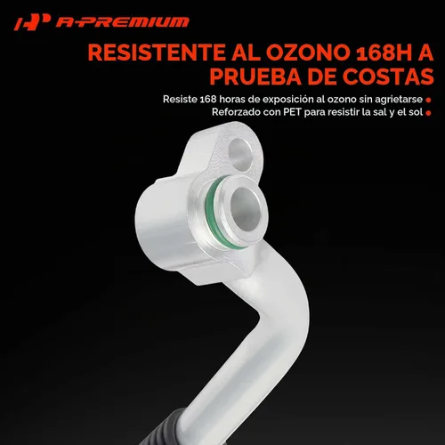Vista 3 de A-Premium Conjunto de manguera de succión A/C compatible con Subaru
