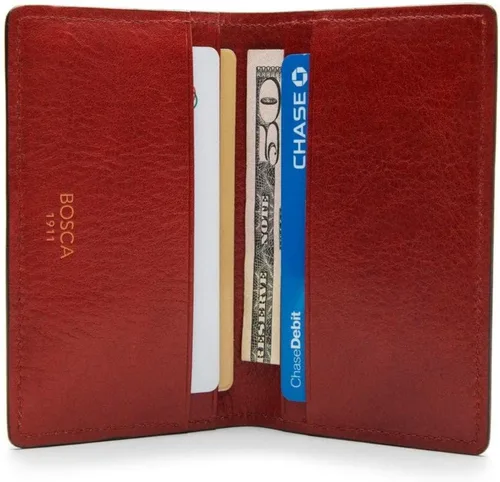Vista 2 de Bosca Men's Dolce Contrast - Calling Card Case