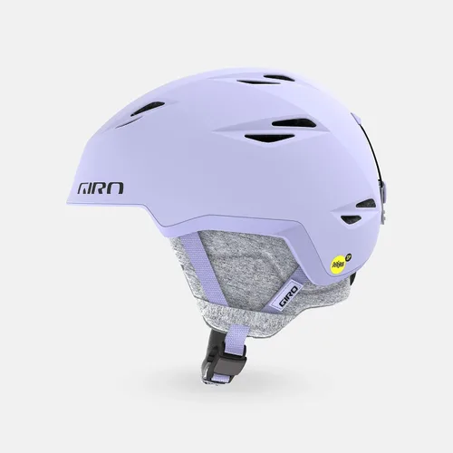 Vista 14 de Giro Envi - Casco esférico de esquí de nieve para mujer, diseñado para guías de campo, campo lateral y atletas de turismo