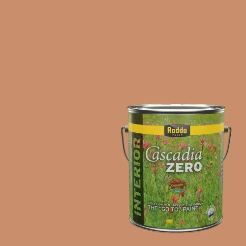 Vista 169 de Rodda Paint CASCADIA ZERO - Pintura plana e imprimación para interiores en uno, cuarto de galón, crema de ballet