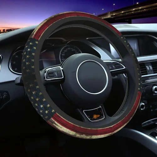 Vista 35 de Funda para volante MINIOZE de ojos malvados azules con luna mágica, accesorios para automóvil, linda para mujeres y niñas, universal de 15 pulgadas