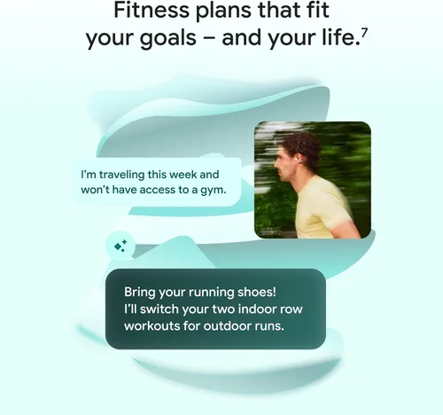 Vista 10 de Fitbit Inspire 3 rastreador de salud y estado físico con control del estrés, intensidad de entrenamiento, seguimiento del sueño, frecuencia cardíaca