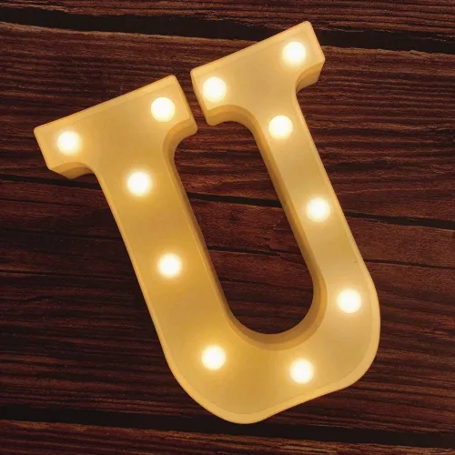 Vista 31 de MUMUXI Letras iluminadas de marquesina que funcionan con pilas, luces LED del alfabeto, para fiestas, bodas, cumpleaños, Navidad, decoración