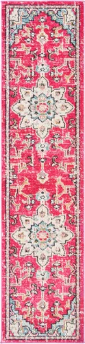 Vista 121 de Safavieh MAD473E - Tapete con diseño de medallón desgastado, bohemio elegante, colección Madison, no suelta pelos, fácil de cuidar, alto tránsito