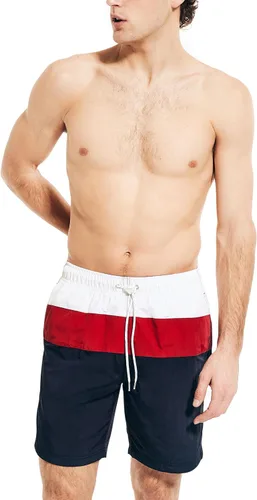 Vista 3 de Nautica Natación de secado rápido con bloques de color estándar de 8 pulgadas para hombre