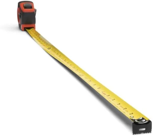 Vista 5 de Crescent Lufkin Cinta Métrica de 1" x 25' Serie P1000 Hi-Viz® Naranja de Ingeniero Hoja Amarilla Revestida A4 con Retorno Automático - PHV1425DN