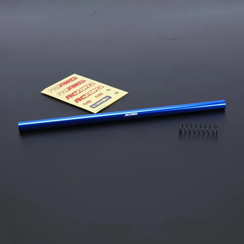Vista 7 de RCAWD Aleación de aluminio 227Mm eje de transmisión central para 1-10 Arrma 4s Kraton Azul Oscuro