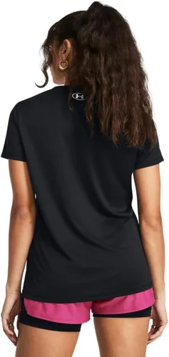 Vista 2 de Under Armour Cuello en V de manga corta Tech para mujer
