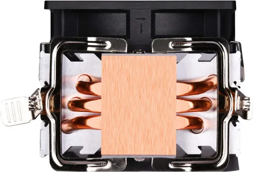 Vista 4 de Silverstone Disipador térmico de CPU de 4.921 in de altura para Intel Socket LGA115X/1366/2011/2066 y AMD Socket AM2/AM3/AM4/FM1/FM2 KR02