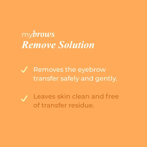 Vista 3 de Godefroy Mybrows - Kit de cuidado de 3 pasos para tatuajes temporales, transferencias de cejas y sellos de cejas