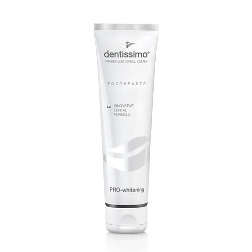 Vista 3 de Dentissimo Premium - Pasta de dientes para cuidado bucal Pro-Whitening Formula, 2.5 fl oz/2.5 onzas líquidas