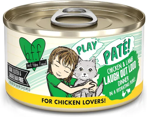 Vista 38 de Weruva B.F.F. Play - Best Feline Friend Paté Lovers, Aw Yeah!, T.T.Y.L. de atún y pavo con atún y pavo, lata de 2.8 onzas (paquete de 12)