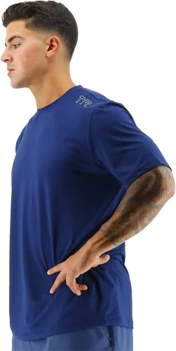 Vista 2 de TYR Camiseta de manga corta para hombre con protección solar UPF 50+