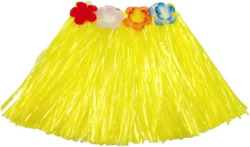 Vista 5 de Faldas hawaianas de hierba hula para niños para fiesta Luau, cumpleaños, vestido de graduación, fiesta de celebración