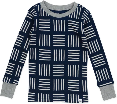 Vista 2 de HonestBaby Multipack 2-Piece Pajamas Sleepwear PJs 100% Organic Cotton for Infant Baby, Toddler Boys, Unisex (LEGACY)