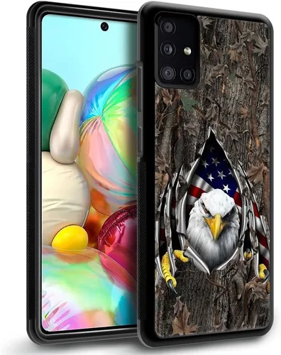 Vista 2 de DAIZAG Funda compatible con Samsung Galaxy A71 5G, protección completa, a prueba de golpes, antiarañazos, funda de poliuretano termoplástico
