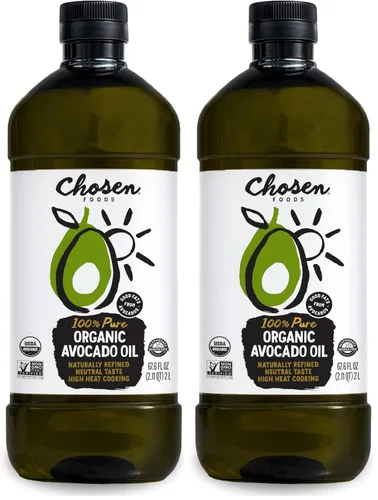 Vista 9 de CHOSEN FOODS Aceite de Aguacate Orgánico, 33.81 FL OZ