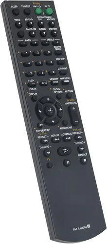 Vista 2 de Allimity RM-AAU055 RMAAU055 Control remoto de repuesto compatible con receptor FM STR-DH100 STRDH100 STRDH100