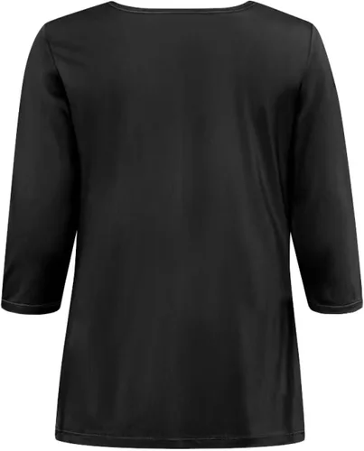 Vista 5 de DISNIMO Camiseta de primavera verano otoño para mujer, manga 34, casual, blusas, entrenamiento, yoga, tallas S-2XL