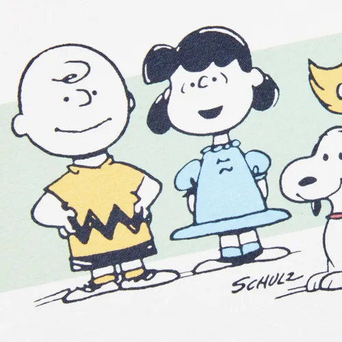 Vista 4 de Hallmark Peanuts - Surtido de tarjetas en blanco, 70 aniversario (40 tarjetas de notas con sobres)