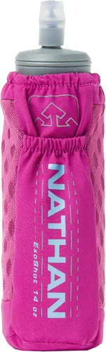 Vista 12 de Nathan ExoDraw & ExoShot 2.0 Flask, Handheld Water Bottle for Marathons, Hiking, Ultra Running and Outdoor Activity